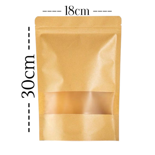 Bolsa doypack 18 x30 - 50 unidades