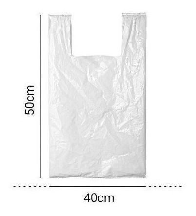 Bolsa camiseta 40x50 cm 100 unidades