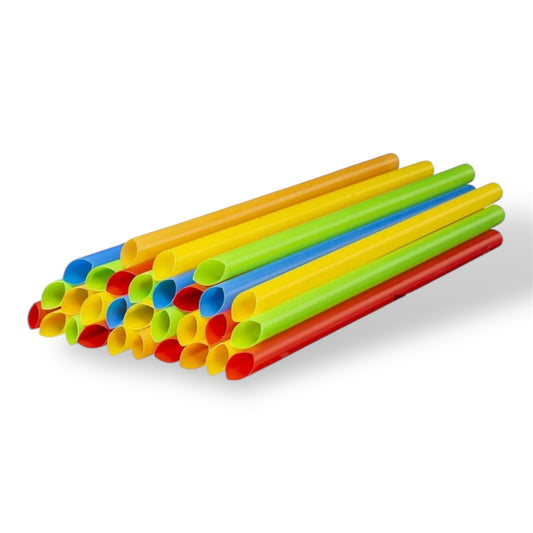 Bombillas anchas para granizado. Surtido 50 unidades