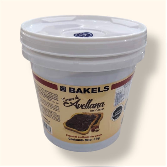Crema de avellana Bakels - 3 kilos