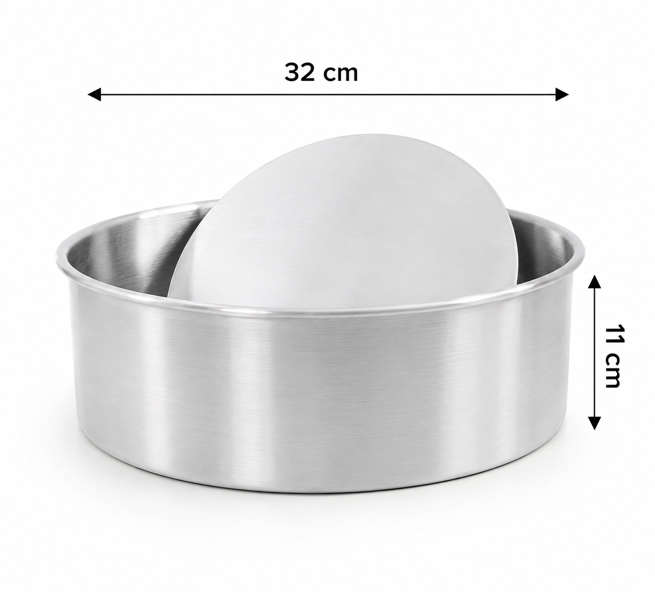 Molde de aluminio Desmontable 32cm x 11cm de alto