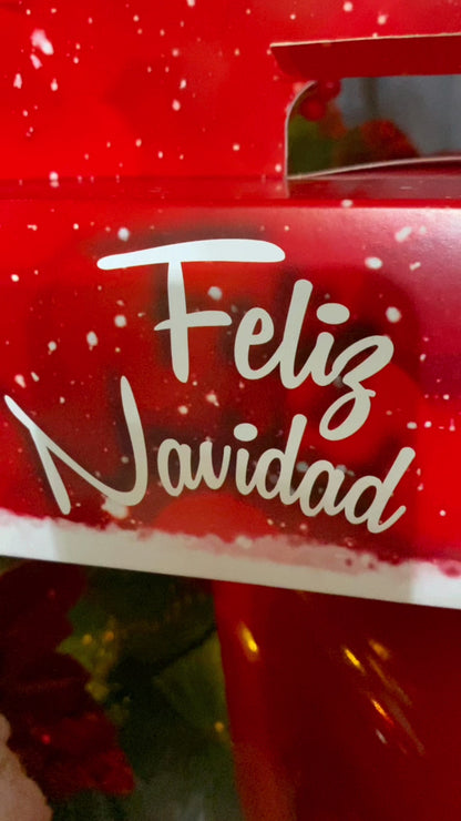 Caja pan de jamón con diseño 40x12x10 cm